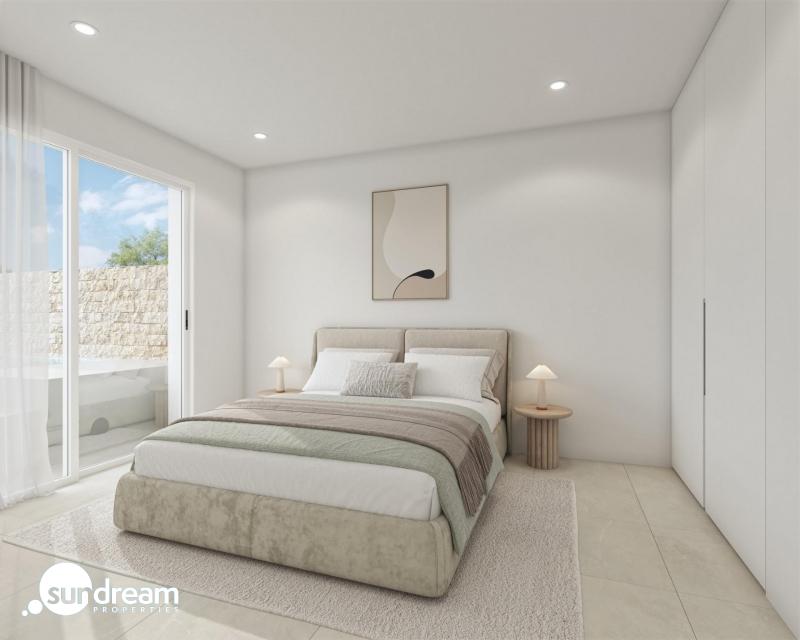 Bungalow de planta baja con 3 dormitorios y piscina privada en Pilar de la Horadada — photo 5