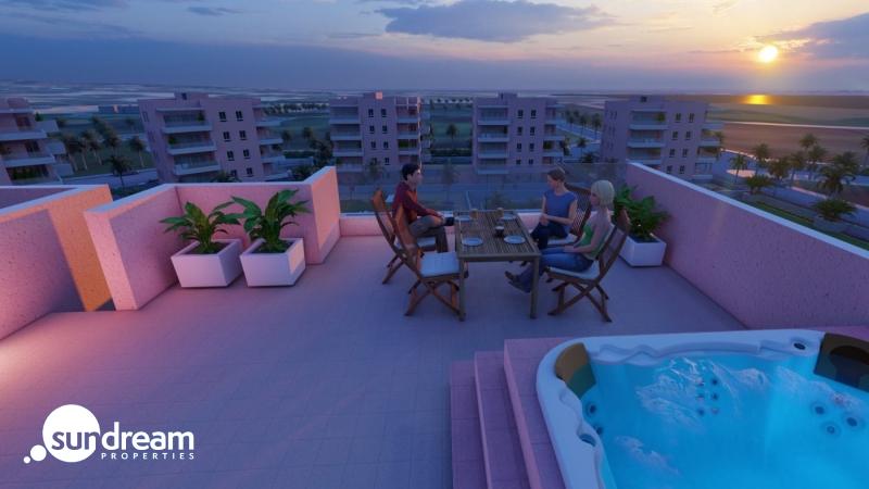Ático de 3 dormitorios con solarium privado a la venta en El Raso(Guardamar del Segura) — photo 3