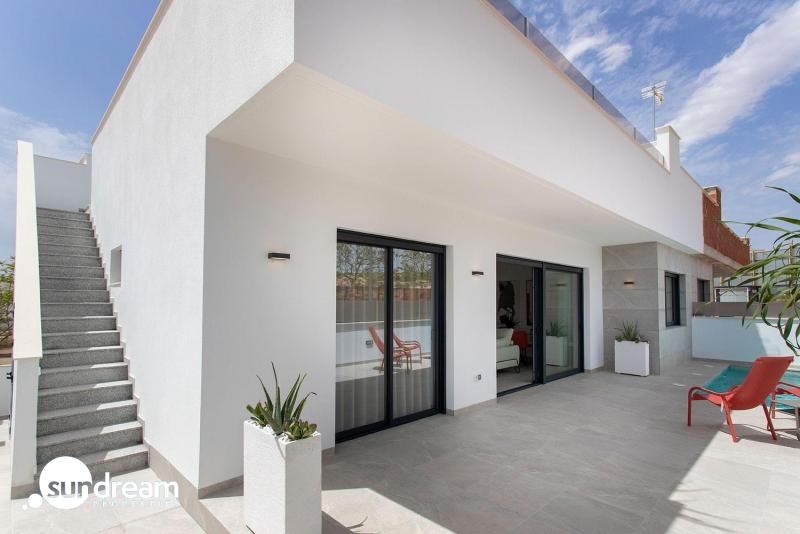 VILLAS PAREADAS EN UNA SOLA PLANTA DE NUEVA CONSTRUCCIÓN EN SUCINA — photo 4